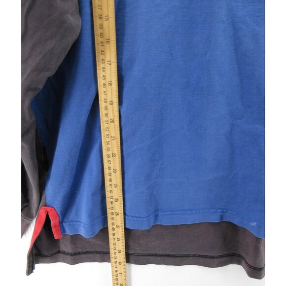 VINTAGE New York Giants Sweatshirt XL Mirage NFL Hoodie Faded 90s * - Picture 7 of 14